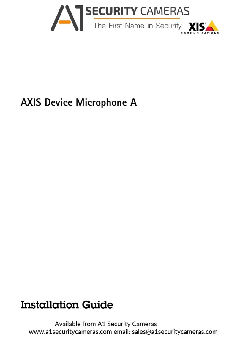 Axis Device Microphone A User manual