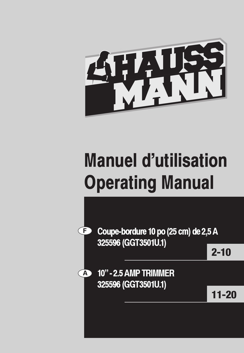 Haussmann 325596 Instruction Manual Haussmann 325596 Instruction Manual