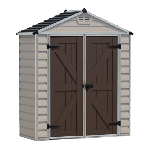 Palram Skylight Shed manual