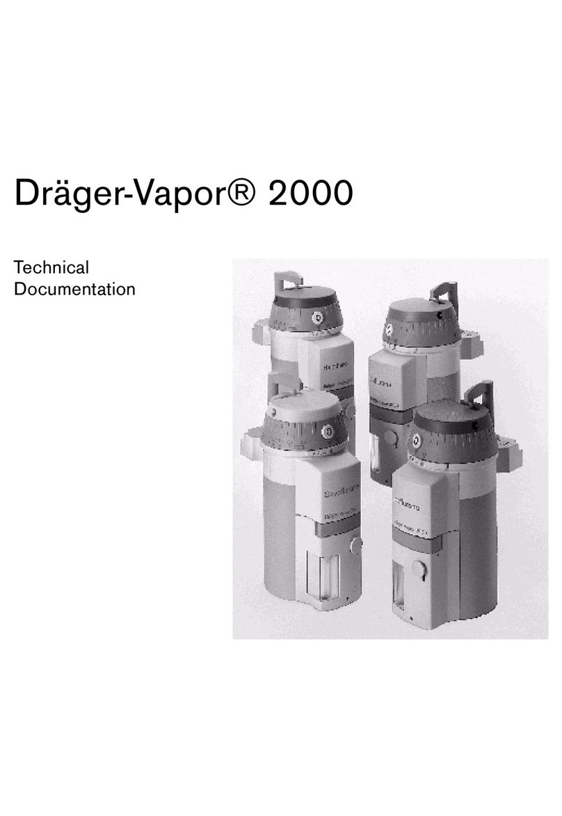 Dräger Vapor 2000 Technical documentation