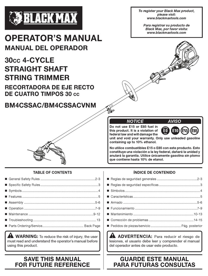 Black Max BM4CSSAC Operator's manual
