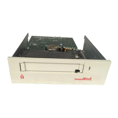 Iomega Ditto Tape Drive Installation