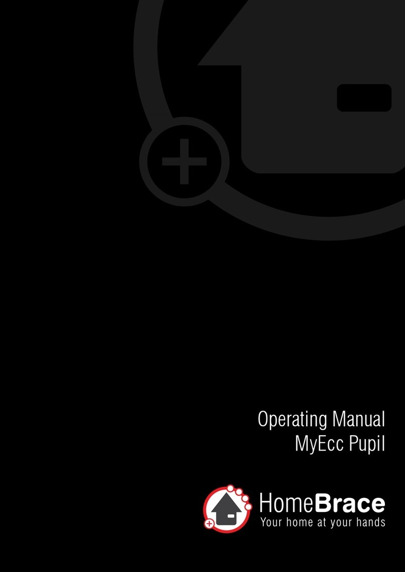 Homebrace MyEcc Pupil operating manual
