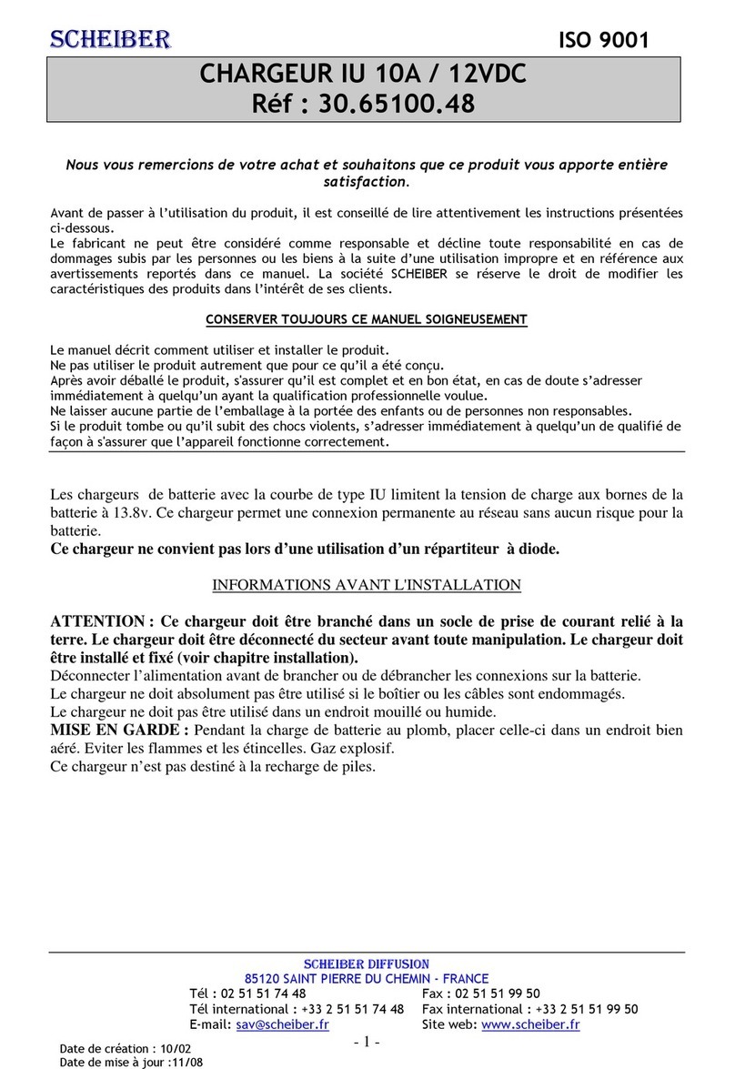 Scheiber BIP 30.65100.48 User manual