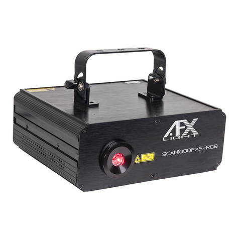 LOTRONIC AFX LIGHT SCAN1000FX5-RGB user manual
