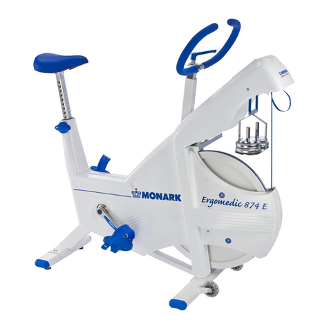 Monark Ergomedic 874 E User manual