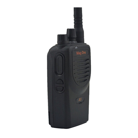 Motorola Mag One A8 DMR User manual