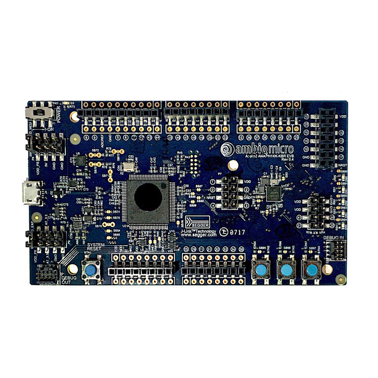 ambiq micro Apollo2 Blue User manual
