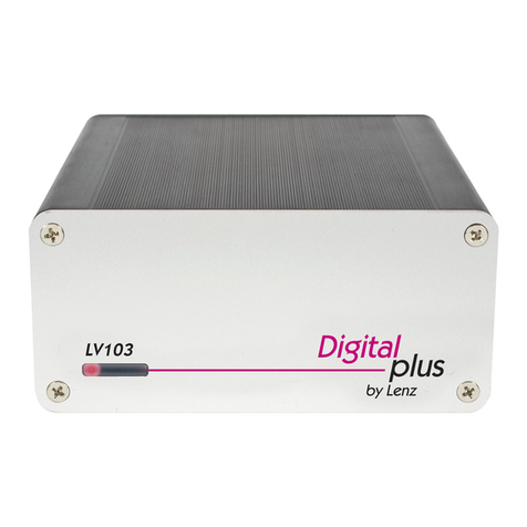 Lenz Digital plus LV103 operating manual