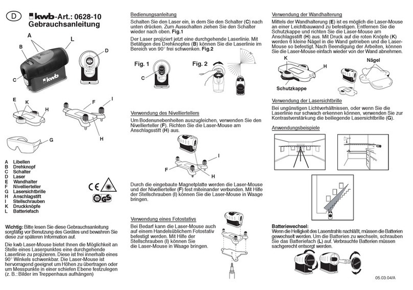 KWB 0628-10 Instructions for use