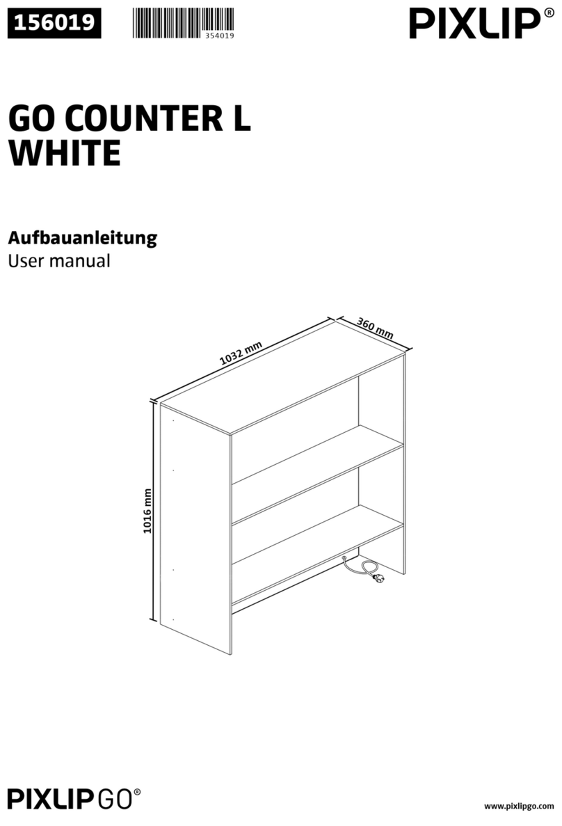 Pixlip GO COUNTER L WHITE user manual