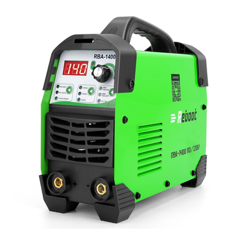 Reboot RBA1400 Operation manual