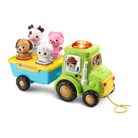 V-tech Sort & Wiggle Tractor Assembly Instructions