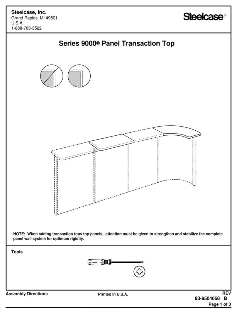 Steelcase 9000 Panel Transaction Top Series Firmware update Steelcase 9000 Panel Transaction Top Series Firmware update