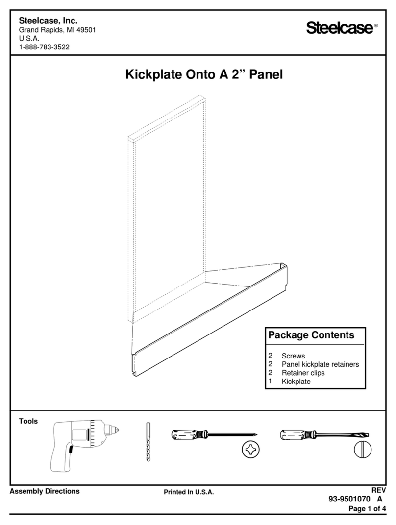 Steelcase Kickplate Onto A 2” Panel Firmware update Steelcase Kickplate Onto A 2” Panel Firmware update