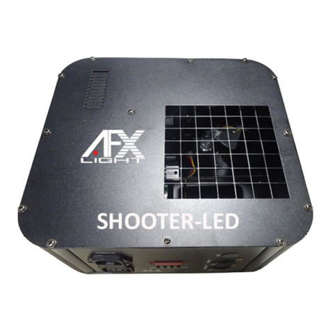 afx light SHOOTER-LED User manual