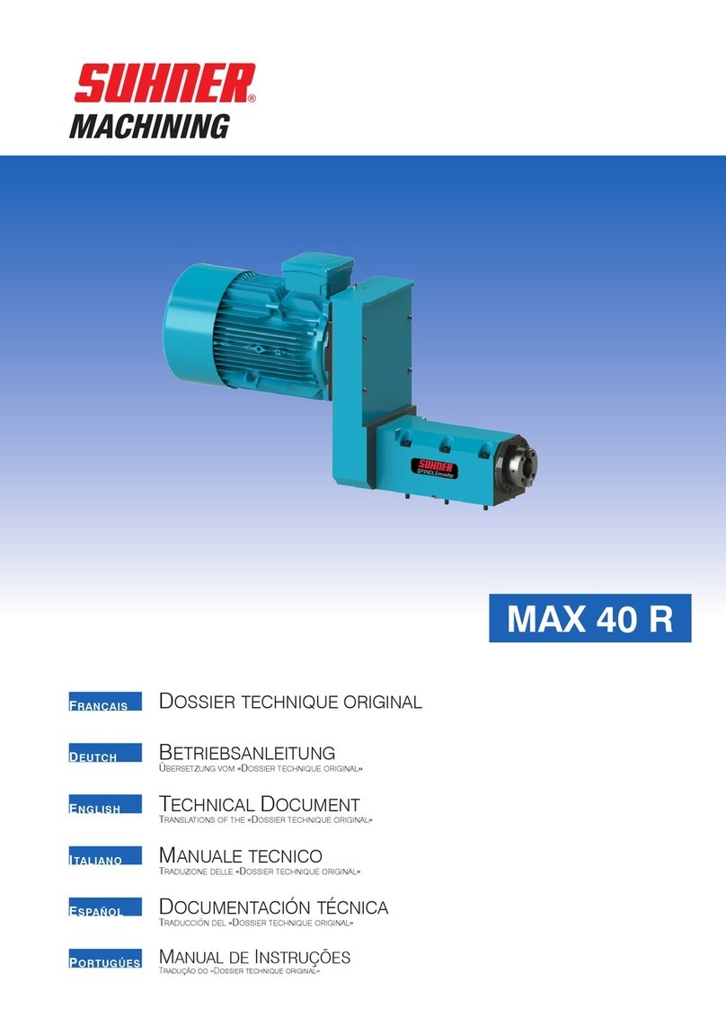 SUHNER MACHINING MAX40R Technical document