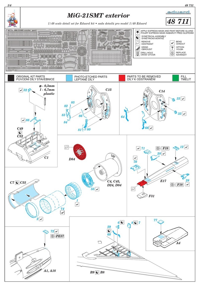 Eduard MiG-21SMT User manual Eduard MiG-21SMT User manual