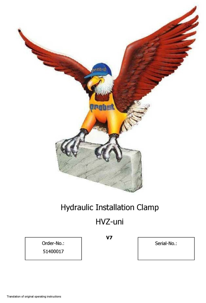 probst HVZ-uni User manual