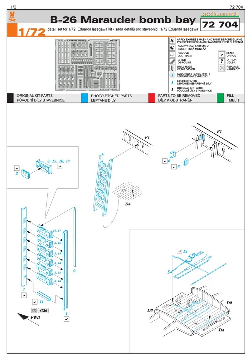 Eduard B-26 Marauder manual