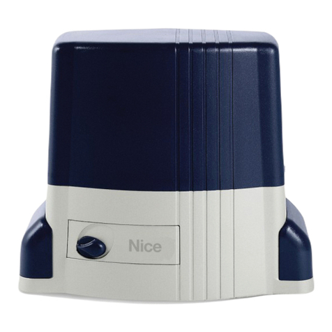 Nice THOR Series Installer manual