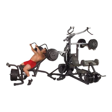 Body Solid Powerlift LSA 50 Quick start guide
