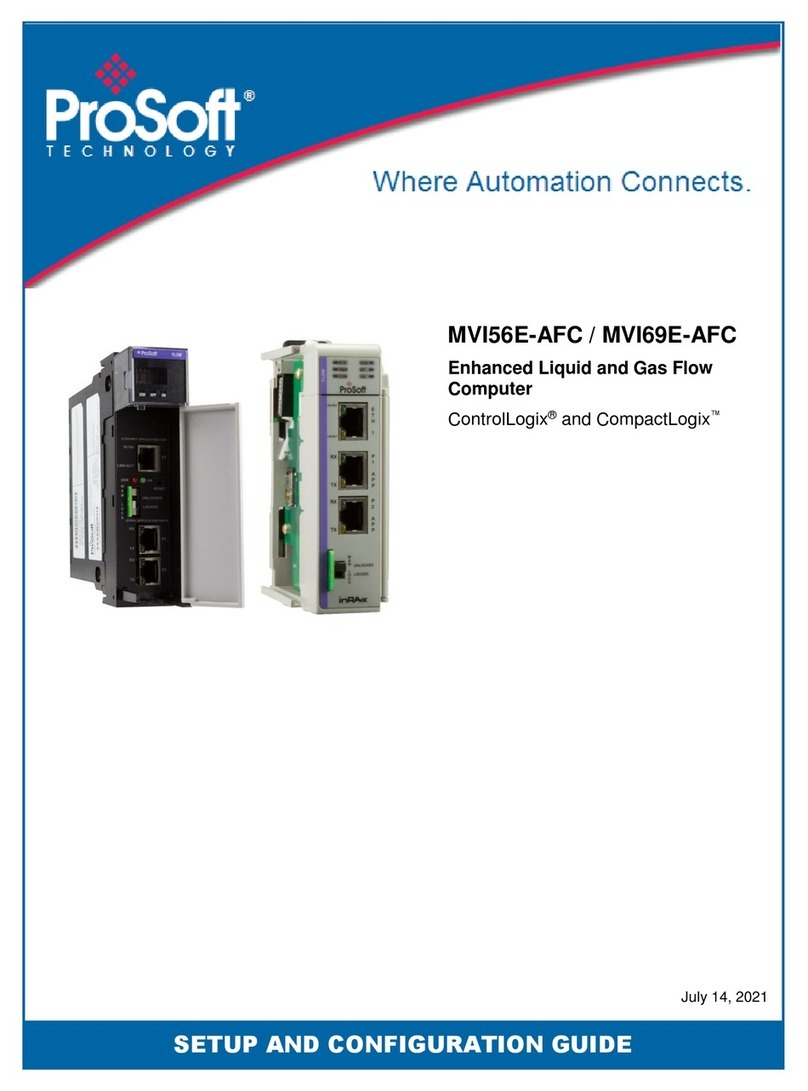 ProSoft Technology MVI56E-AFC Setup and configuration guide