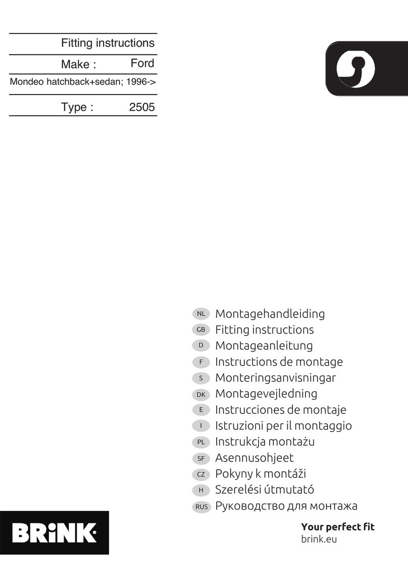 Brink 2505 User manual