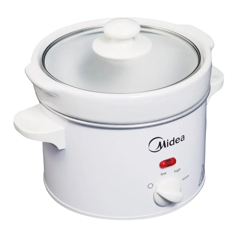 Midea MSCK-TH18 user manual