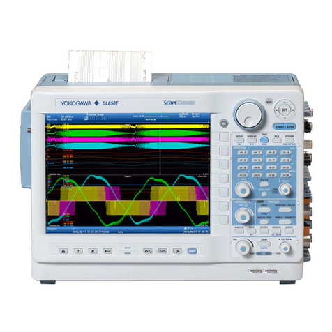 YOKOGAWA DL850E Workbook