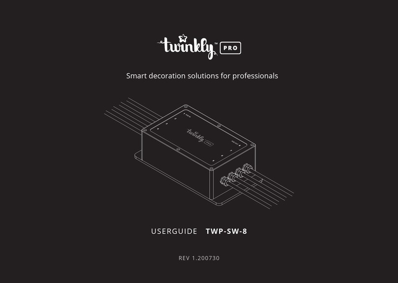 Twinkly Pro TWP-SW-8 user guide