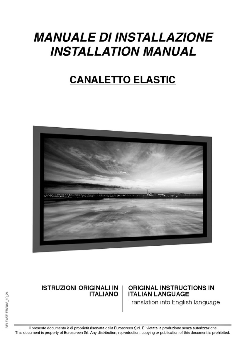Screen Int Canaletto Elastic installation manual