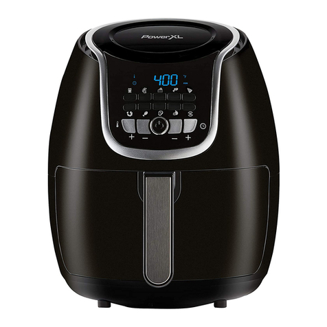 PowerXL Microwave Air Fryer Plus quick start guide