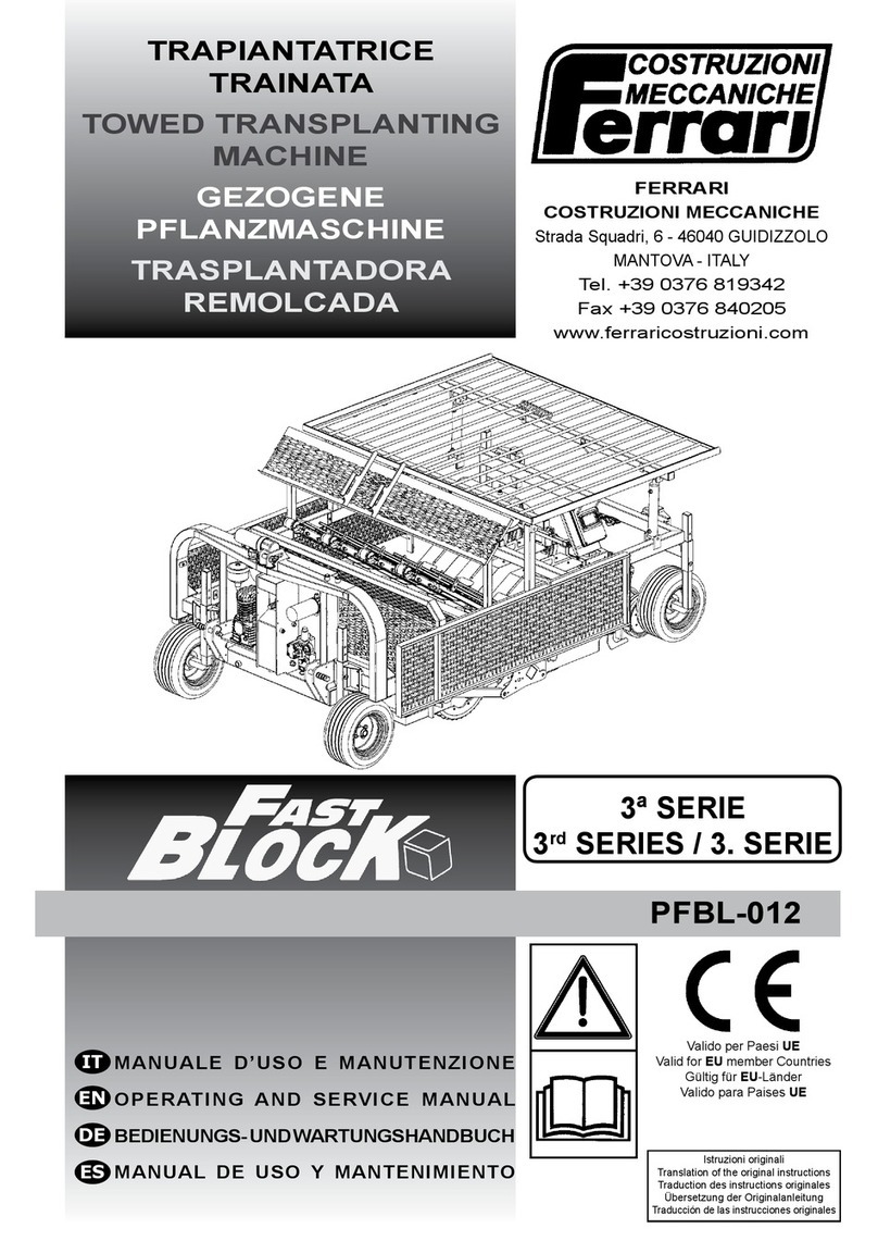 Ferrari 3rd Series Operating and service manual