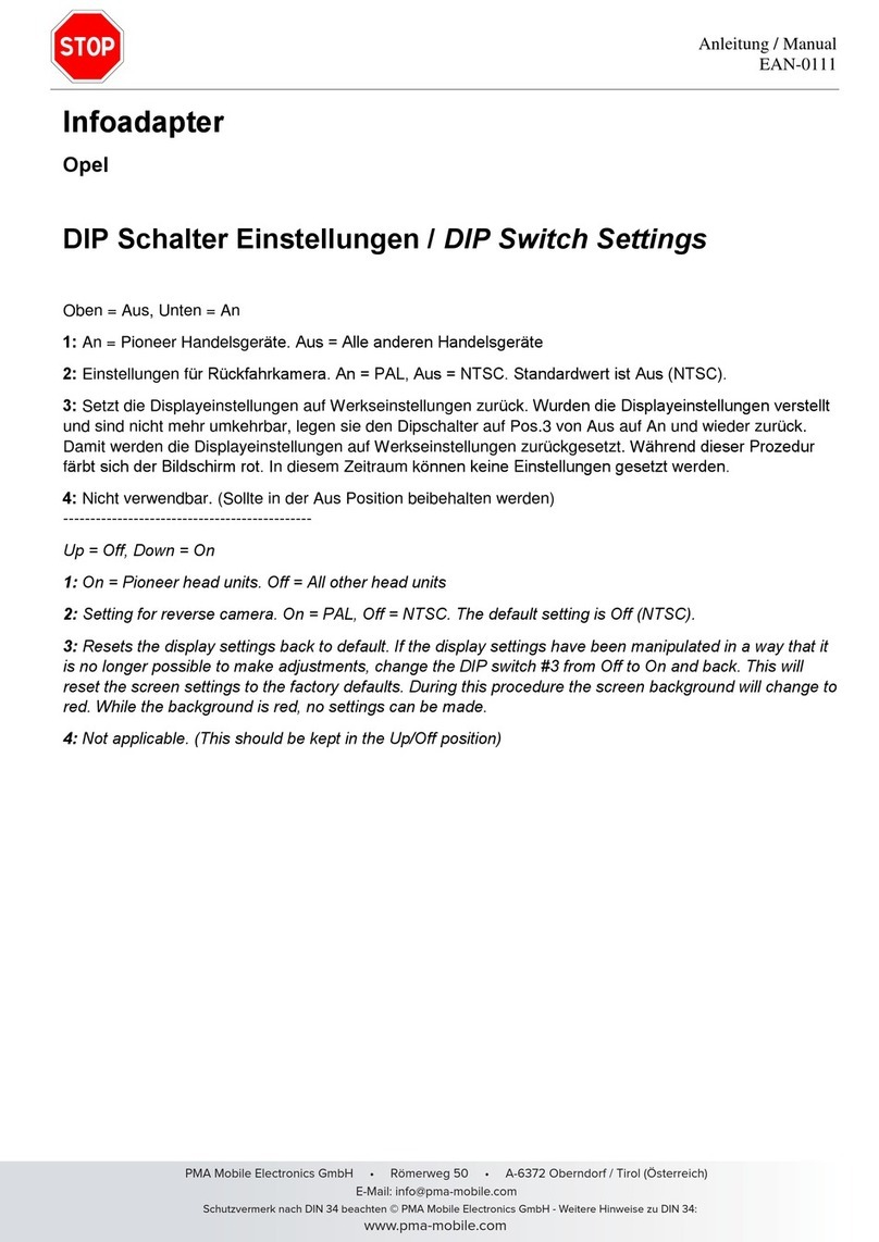 PMA Mobile 0111 manual