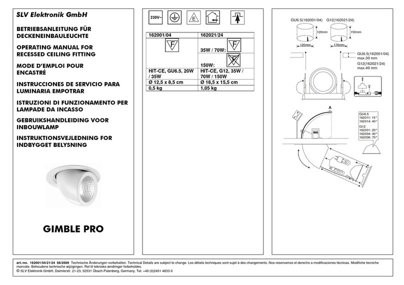 SLV GIMBLE PRO operating manual