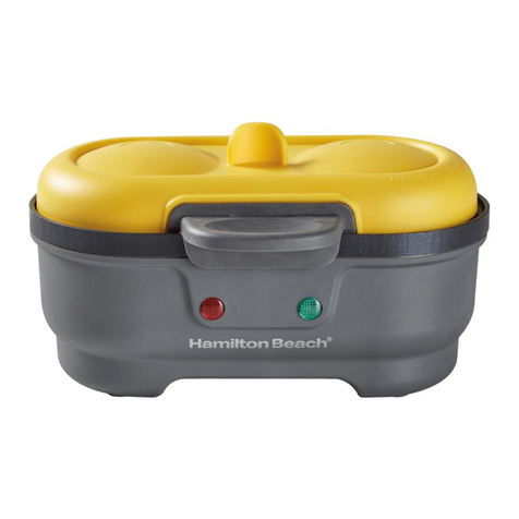 Hamilton Beach Egg Bites Maker User manual Hamilton Beach Egg Bites Maker User manual