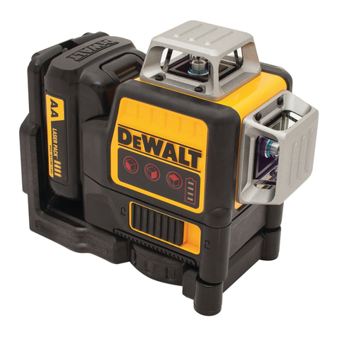 DeWalt DW089LR User manual
