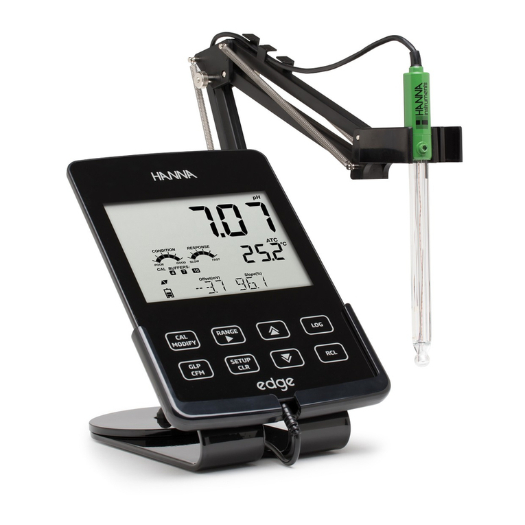 Hanna Instruments edge DO User manual