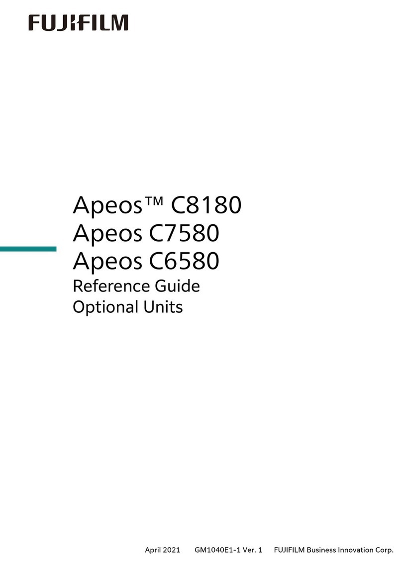 FujiFilm Apeos C8180 User manual