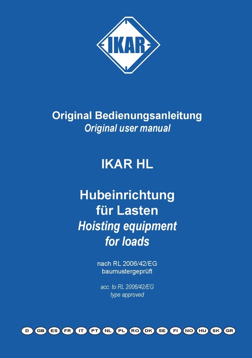 IKAR HL Original user manual