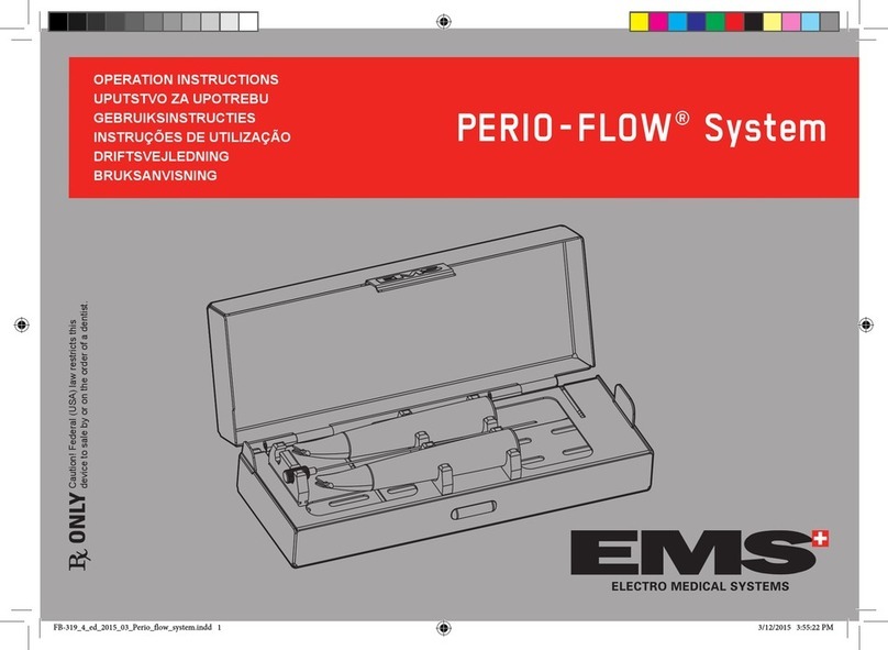 EMS PERIOFLOW EL-354 User manual