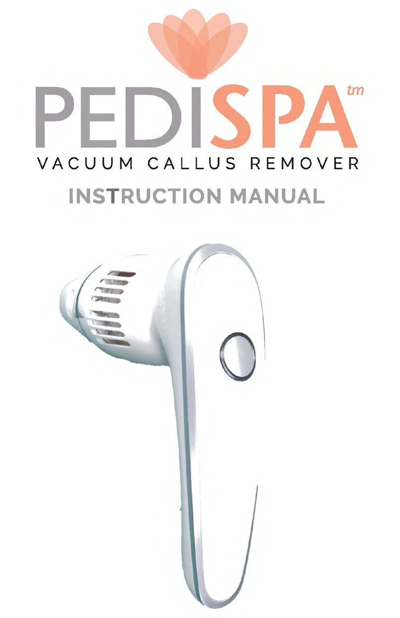 Viatek PEDISPA VCAL-1 instruction manual Viatek PEDISPA VCAL-1 instruction manual