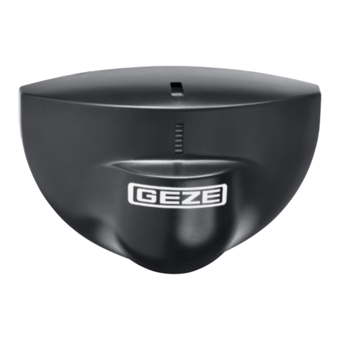 GEZE GC 304 R User manual
