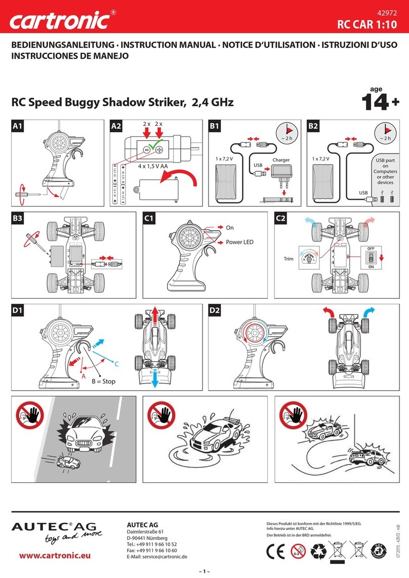 AUTEC Cartronic Shadow Striker instruction manual