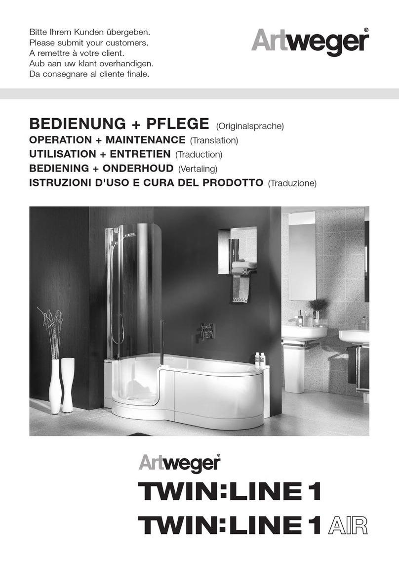Artweger TWIN:LINE 1 Installation guide