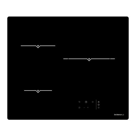 DeDietrich DPV7650B User manual