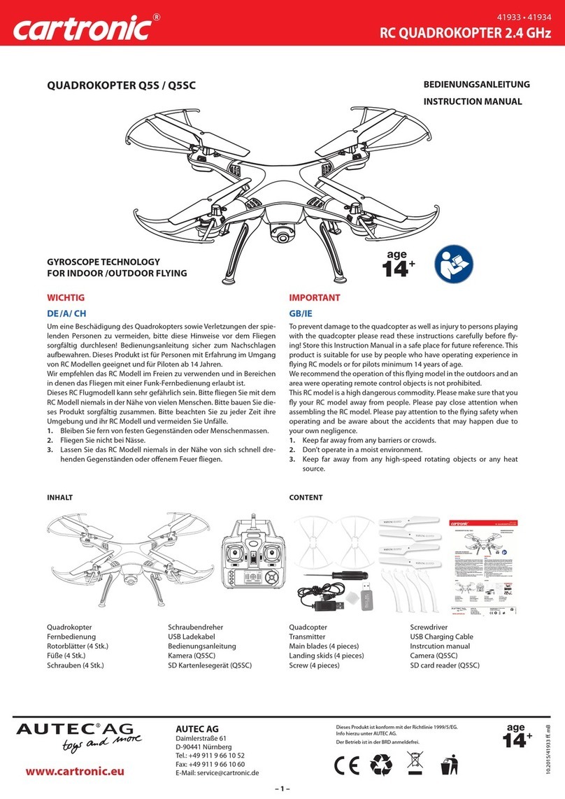 AUTEC Cartronic Q5S instruction manual
