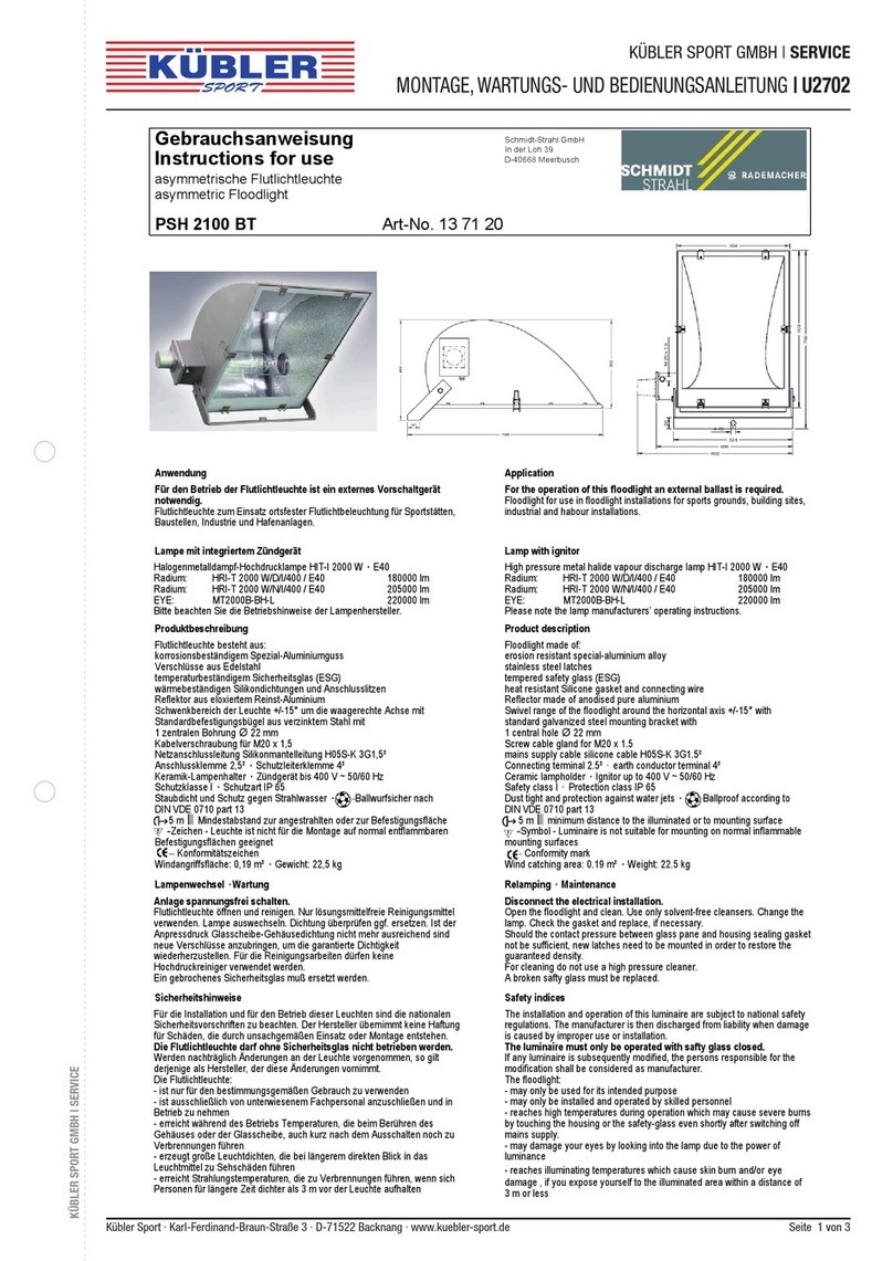 Schmidt Strahl PSH 2100 BT Instructions for use