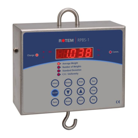 Rotem RPBS-1 User manual